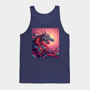 Psychedelic Dragon Tank Top